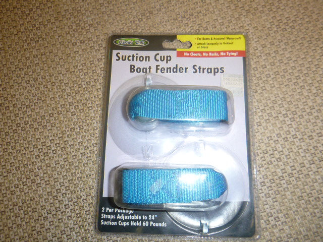 Kwik Tek Suction Cup Boat Fender Straps